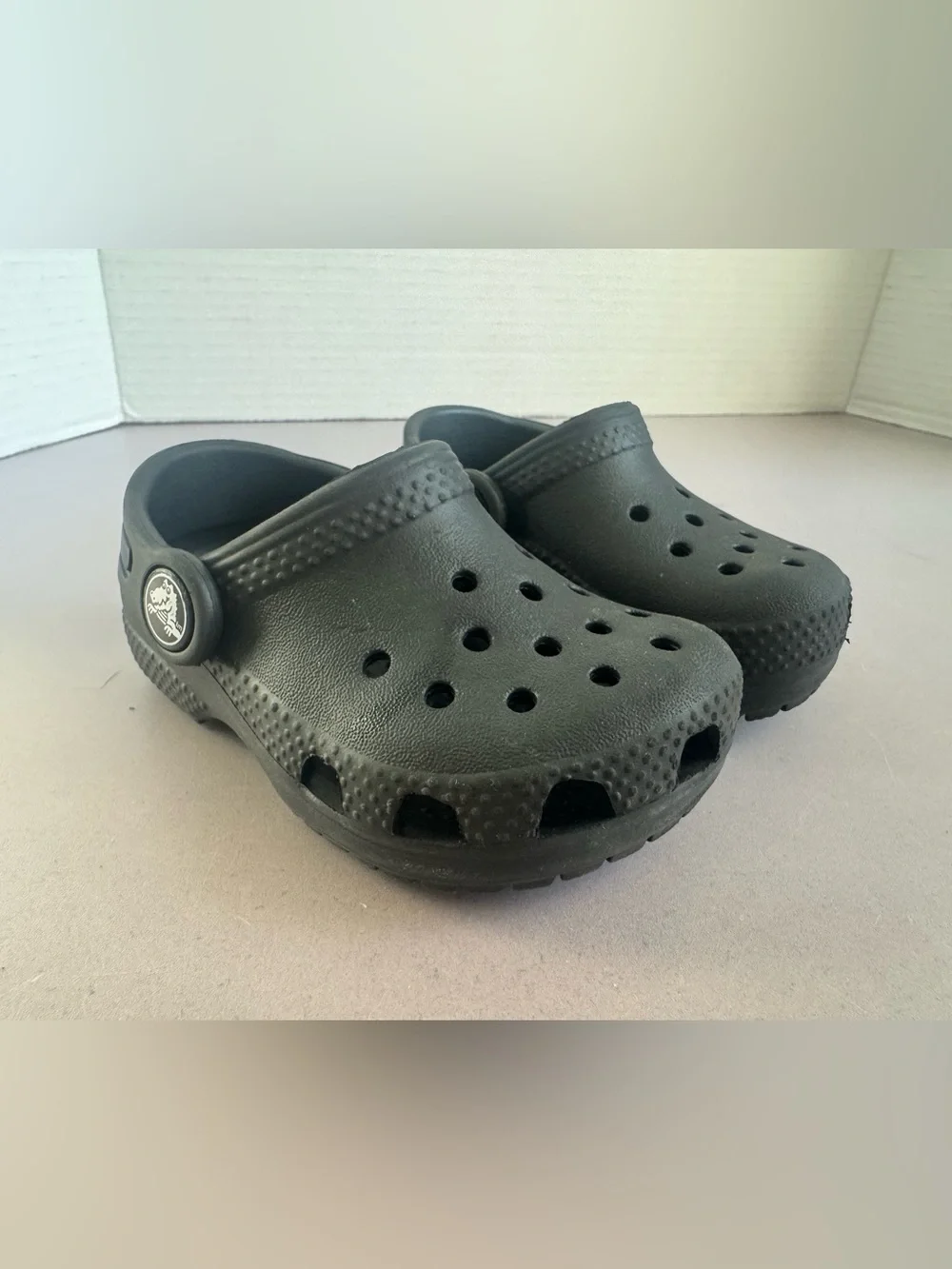 CROCS Kids' Classic Clogs in Black